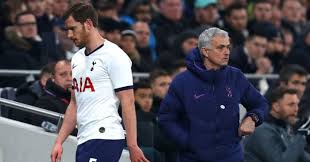 🔔 turn on the notifications!👍 don't forget to like! Mourinho Explains Substitution Of Inconsolable Jan Vertonghen In Cup Win