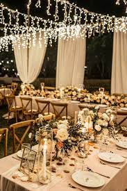 Elegant Outdoor Wedding Lighting Decorations For Spring And Summer Weddings In 2021 Outdoor Wedding Lighting Summer Wedding Outdoor Outdoor Wedding Tables