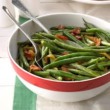 Beans N Caramelized Onions Recipe Traditional Thanksgiving Recipes Green Beans Cooking Green Beans