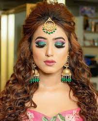50 Indian Wedding Makeup And Hairstyle Indian Bridal Makeup Images Wedding Pictures Facebook Pro Best Bridal Makeup Bridal Eye Makeup Bridal Makeup Images