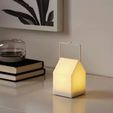 Skyhogt Led Lantern Battery Operated Indoor Outdoor White Ikea Led Lantern Battery Lantern Lanterns