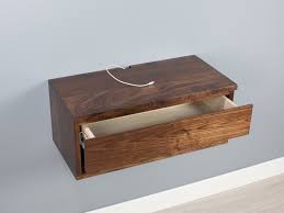 Okay, so haven really was that cool. Walnut Floating Nightstand Shelf Wall Mount Drawer Spark Shell Craft