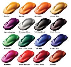 3 custom candy car paint colors candy paint pearls sikkens