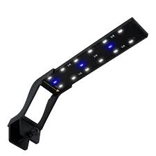 Nicrew Ultra Slim Led Clip Light Nano Clamp Light For Planted Tanks 6 Watt Nicrew Aquarium