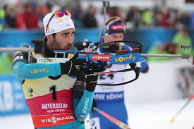 Individual events feature either two or four shooting bouts, executed while standing or in the prone position. Martin Fourcade Biathlon Superstar On His Way To Legend Status Heading Into Winter Olympics In Pyeongchang Mirror Online