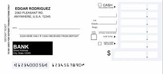 How to fill out a deposit slip. Piggy Bank Parts Of A Deposit Slip