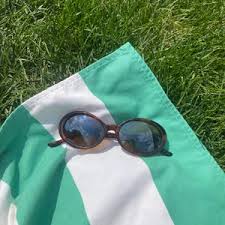 Buy Authentic Vintage 90s Made Tortoise Oval Frame Sunglasses Online in  India