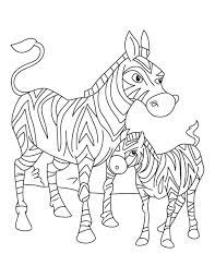 Cute baby zebra coloring page print. Baby Zebra Coloring Pages Coloring Home