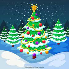 Christmas Tree Images Free Download Cartoon Christmas Tree Merry Christmas Photos Christmas Tree Cards