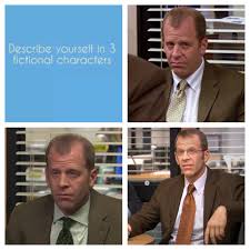 Describe Yourself In 3 Fictional Characters R Dundermifflin