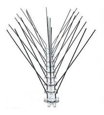 Sellon 24 Onlineshop Taubenabwehr Vogelschutz Edelstahl Vogelabwehr Taubenspikes Vogelschreck Flexible Basis Edelstahl V2a Kunststoff