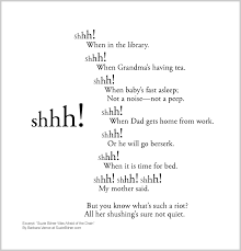 Shhh Children S Poem Childrens Poems Kids Poems Childrens Poetry