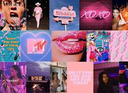 Wall paper aesthetic collage pink 63 ideas iphone wallpaper quotes girly pink wallpaper iphone cute backgrounds. Boujee Aesthetic Wall Collage Kit Digital Download 60pcs In 2021 Wall Collage Aesthetic Collage Wallpaper Iphone Neon