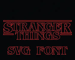 Sale Stranger Things Font Svg Collection By Drbuddhadigital Stranger Things Font Cricut Explore Svg Stranger Things Alphabet