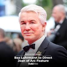 Baz Luhrmann has officially confirmed his next film: an epic about Joan of  Arc. More details at the link in our bio.