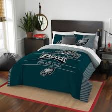 Philadelphia Eagles Draft Full Queen Comforter Set By The Northwest In 2020 Comforter Sets Comforters Bedroom Set