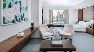 We define suite hotels as those with multiple rooms (like a separate living area) and kitchens. Luxury One Bedroom Hotel Room With Kitchen The Langham New York