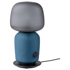 Symfonisk Cover For Table Lamp Speaker Blue Ikea In 2021 Table Lamp Lamp Ikea Home