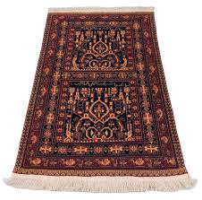 Sehr typisch sind die warmen dunkelroten farbtöne und sich wiederholende achteckige ornamente. Afghan Teppich 150 X 100 Cm Schwarz Kaufen Bei Morgenland Teppiche