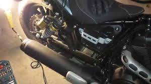 Read 60 reviews 49 q&as write a review. Star Yamaha Bolt Exhaust Video 2 Stock Exhaust With Drilled Baffle Youtube