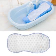 Baby shower bath tub pillow pad non slip bathtub mat newborn safety bath cushion description: Baby Bath Seat Support Net Bathing Cradle Rings For Tub Non Slip Bath Stand Mat Buy At A Low Prices On Joom E Commerce Platform