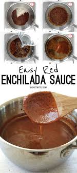 Easy Homemade Enchilada Sauce Budget Bytes Recipe Enchilada Sauce Red Enchilada Sauce Mexican Food Recipes