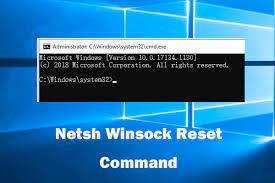 Use Netsh Winsock Reset Command To Fix Windows 10 Network Problem