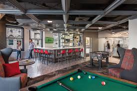 Grubhub Offices Chicago Office Snapshots Hotel Games Game Room Corporate Interiors