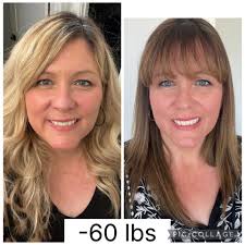 Weight loss progress with a plan