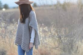 The techniques involved are double crochet, single crochet, sc3tog, chaining and skipping stitches, working into chain spaces, and crocheting. Light Alpaca Poncho Crochet Pattern Mama In A Stitch
