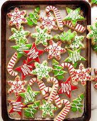 36 sugar cookies that will make you as excited as buddy the elf this christmas. Christmas Cookies Vanilla Biscuits Sugar Cookies Recipetin Eats