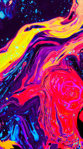 #2 abstract wallpaper with a blue glitch. Liquid Iphone 6 Wallpaper