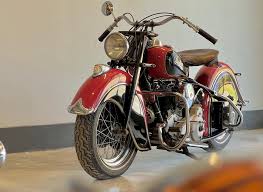 Image result for Indian Red 1946 Motorcycle