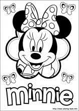 Free printable minnie mouse coloring pages, activity sheets! Minnie Mouse Coloring Pages On Coloring Book Info