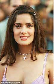 Then & wow, FEMAIL reveals the women who look better now than ever before:  Salma Hayek