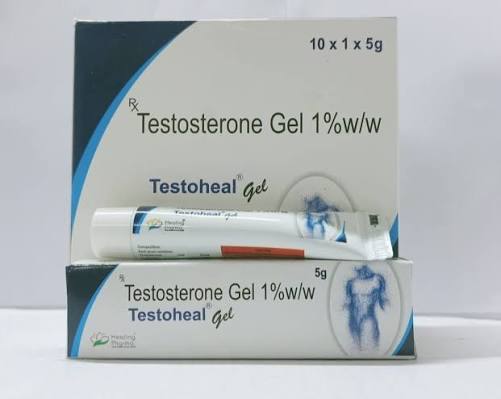 Testosterone Gel 1%, Packaging Type: Tube, Dose: 5 mg at ₹ 200/pack in Nagpur