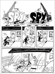Black And White Spy Cartoon Spy Vs Spy Art Competition At Scad Fun Comics Mad Magazine Spy
