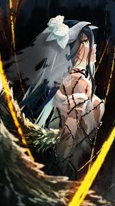 Try to avoid reposting, your post will be removed if it has already been posted in the last 6 months. Wallpaper Albedo Overlord Black Hair Boobs White Dress Long Hair Horns Overlord Anime Black Wings Thorns Flowers Flower In Hair 1080x1920 Oogie386 1254847 Hd Wallpapers Wallhere