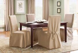 Cotton Duck Long Dining Chair Slipcover One Piece 100 Cotton Machine Washable In 2020 Slipcovers For Chairs Dining Room Chair Slipcovers Dining Chairs
