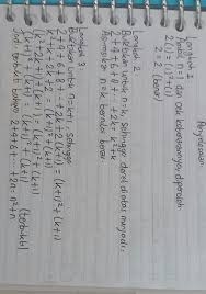 Dalam deret geometri diketahui s 2 = 4 dan s 4 = 40. 2 4 6 8 2n N N 1 Dengan N Bilangan Asli Brainly Co Id