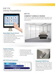 10 roll deck roll media can turn on/off the kip 7170. Kip 770 Software System Re M K Exceptional Multi The Kip 770 Is The Highest Value Wide Format Multi Function Pdf Document