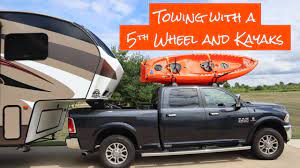 Even some truck users may choose to look for additional kayak storage when needing to carry extra gear in the bed of the truck. Carry Kayaks With 5th Wheel Whispbar Roof Rack Installation Youtube