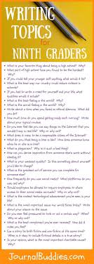 Writing Topics For Ninth Grade Students High School Writing Prompts High School Writing Writing Topics