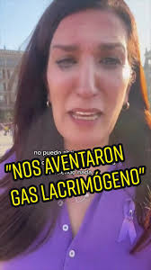 "No estábamos haciendo nada", la senadora del PAN, Keni López acusa al  gobierno de AMLO de lanzarle gas lacrimógeno ella y a las mujeres que  fueron a la #Marcha8M del #DiaInternacionalDeLaMujer. ...