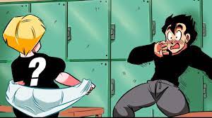 Gohan lost v card comic