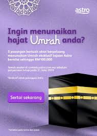 Astro Eksklusif Peraduan Umrah Ziarah 2019 Emenang