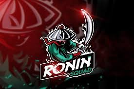  Ronin Squad Mascot Esport Logo Logo Logodesign Logoinspirations Logos Logotemplate Creativemarket Graph Game Logo Design Logo Design Team Logo Design