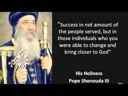 Pope Shenouda Quotes &amp; Sermon - YouTube via Relatably.com