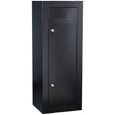 Turn the handle and pull the door open. Homak Security Hs30103630 Gun Cabinet In Black With Key Lock Walmart Com