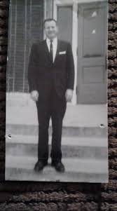 Mr. Greathouse. On the steps of sycamore junior high school. 1963 1964